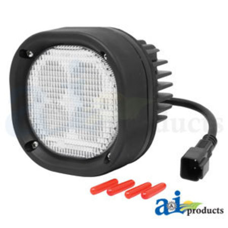 A & I PRODUCTS Work Lamp, LED, Flood, Square 0" x0" x0" A-WL2538